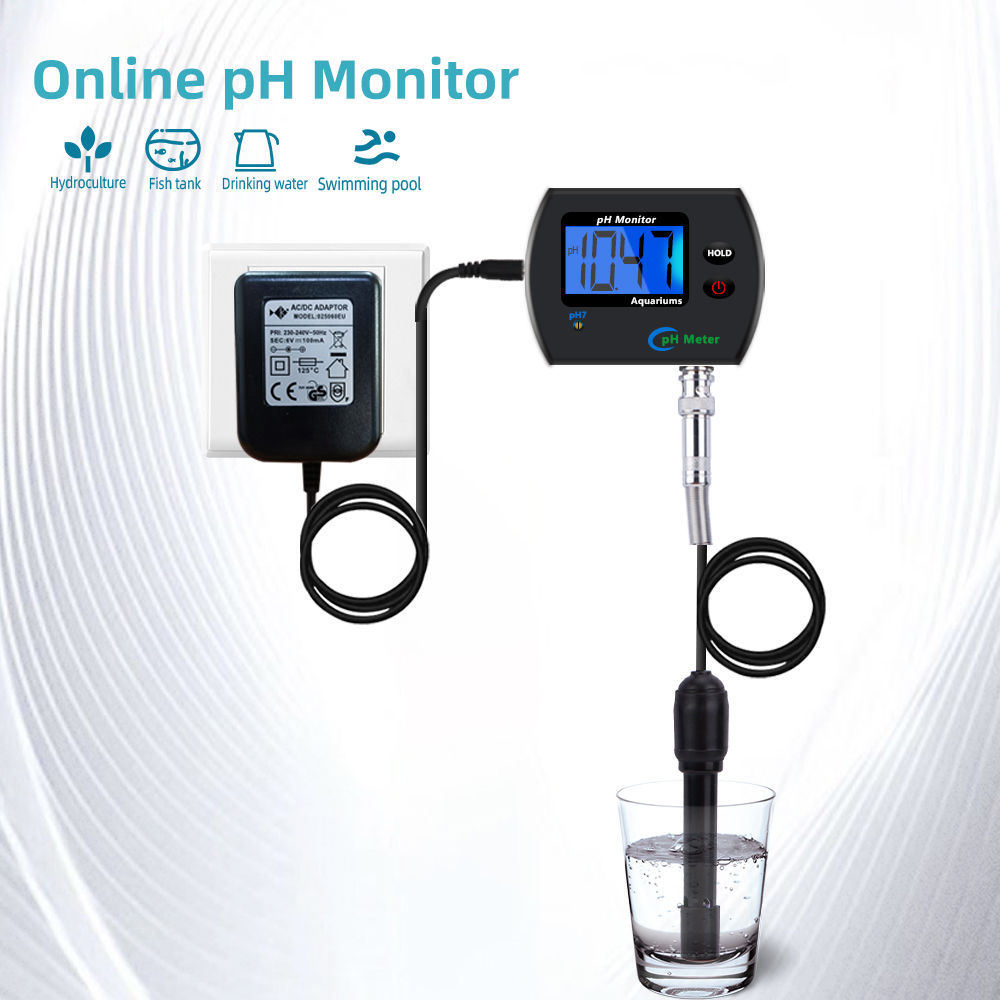 Digital Ph Meter Aquarium Drin - Marine Aquarium Par Meter recension och pris
