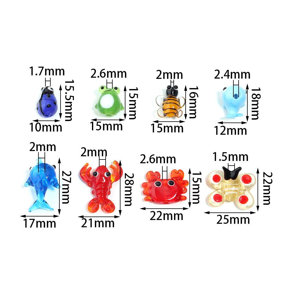 2Pcs Glass Pendant Marine Anim - Marine Aquarium & Regional Centre recension och pris