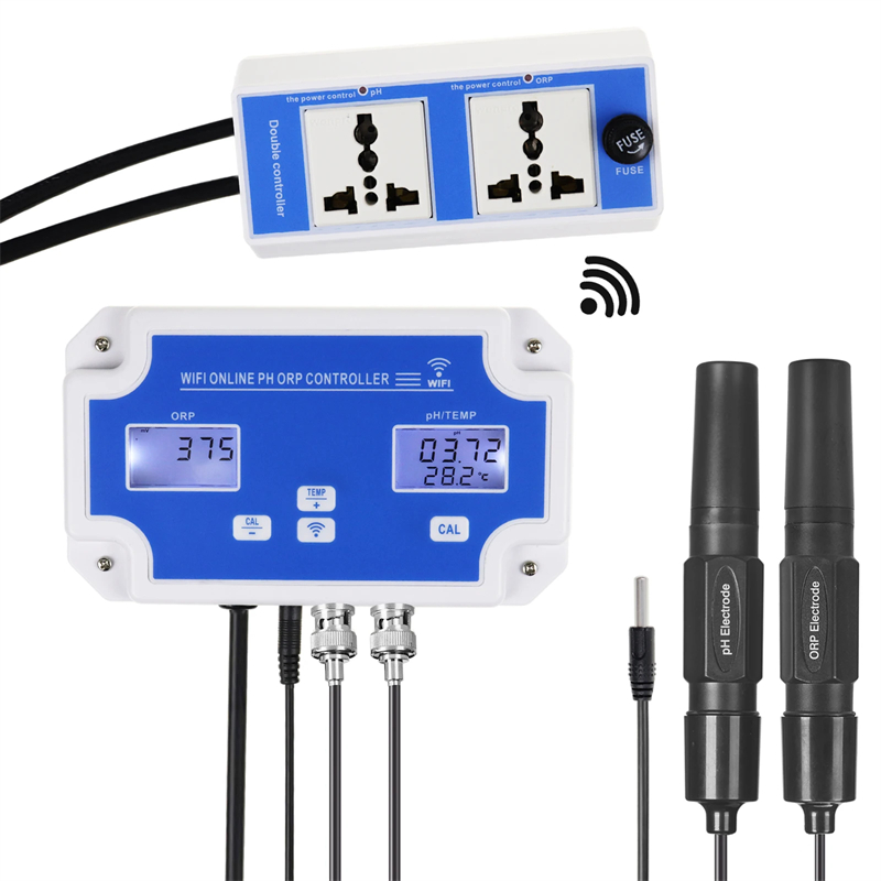 Tuya WiFi 3-in-1 PH ORP Temp C - Marine Aquarium Par Meter recension och pris