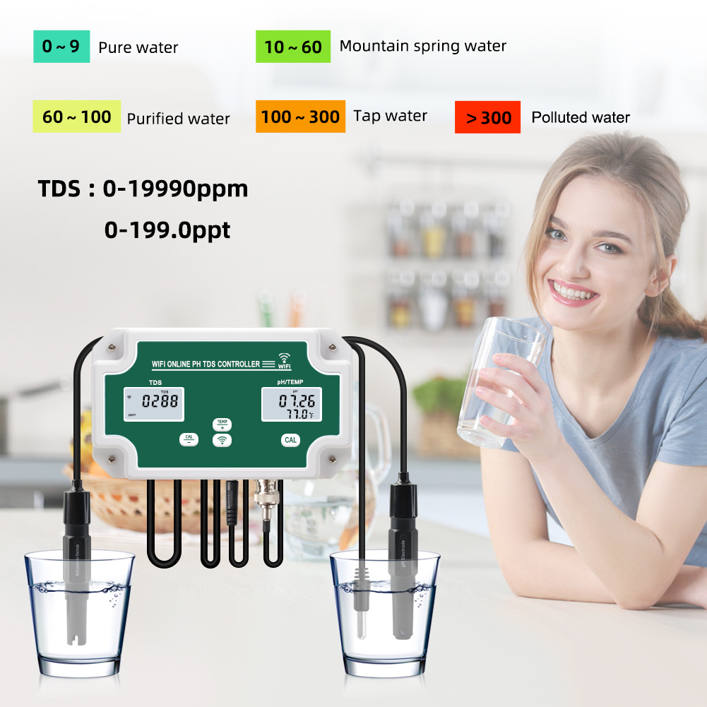 Yieryi New WIFI Smart Aquarium - Marine Aquarium Par Meter recension och pris