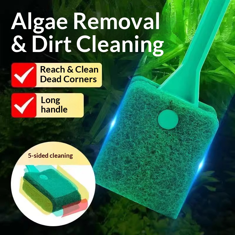 Long Handle Aquarium Fish Tank - Marine Aquarium Glass Scraper recension och pris