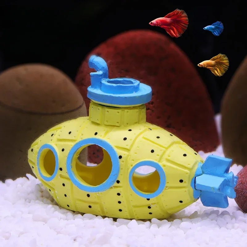 Resin Submarine Ornaments Aqua - Marine Aquarium For Sale recension och pris