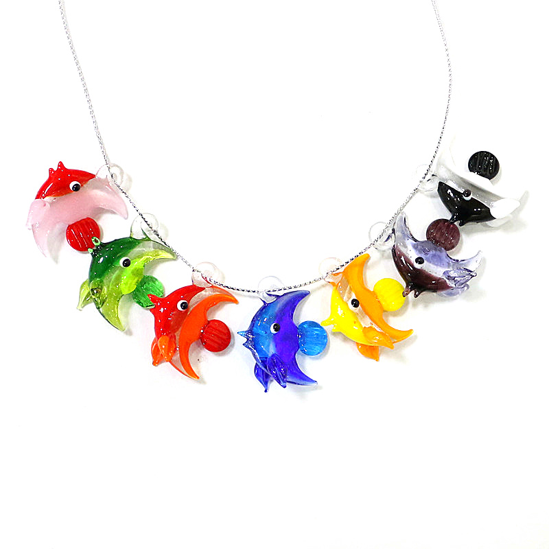 2pcs Mini Fish Glass Pendant C - Marine Aquarium & Regional Centre recension och pris