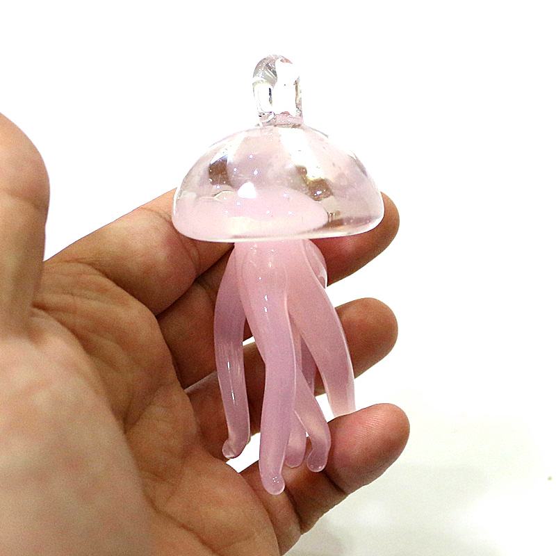 Pink Jellyfish Glass Pendant C - Marine Aquarium & Regional Centre recension och pris